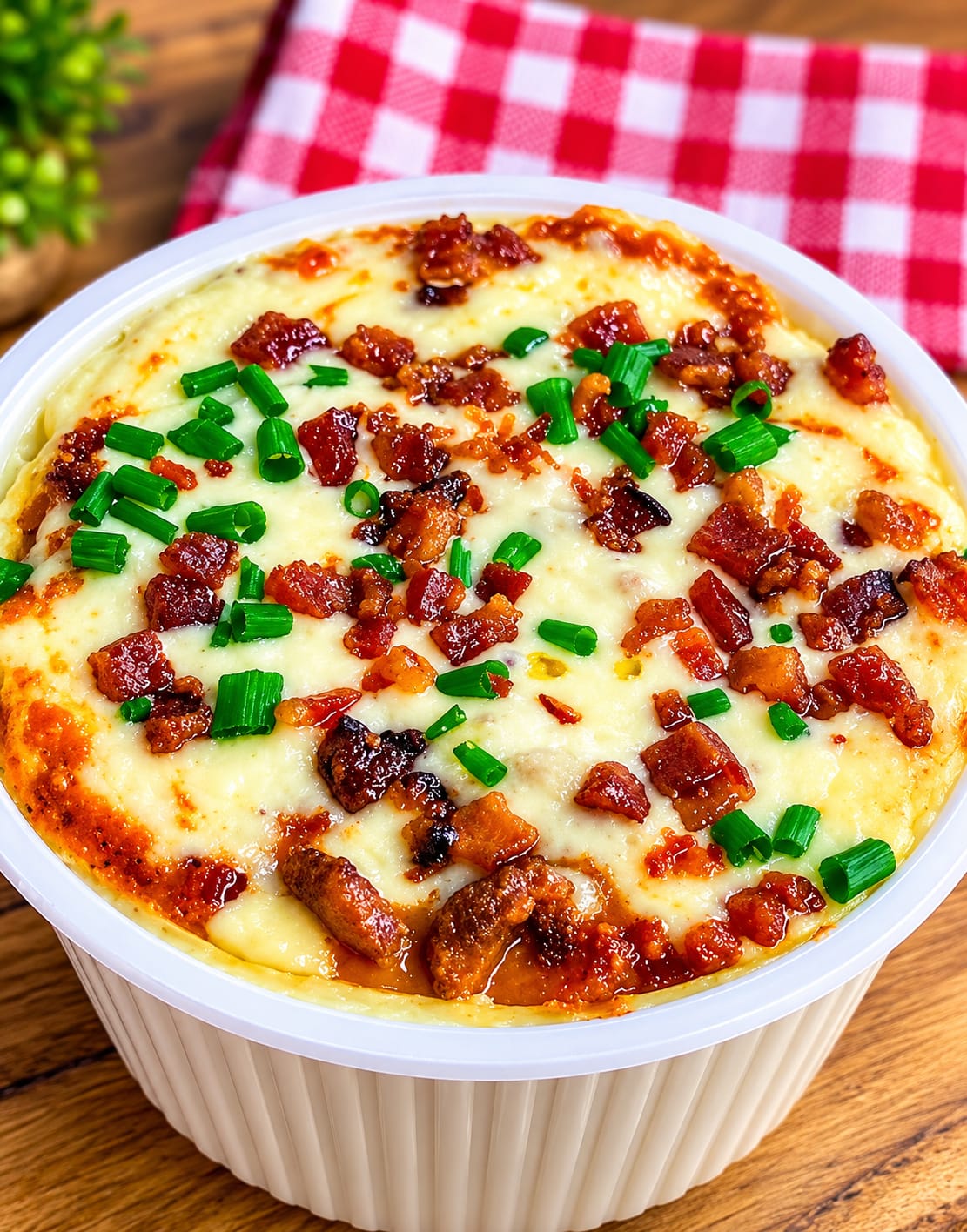 Batata Bacon com Queijo